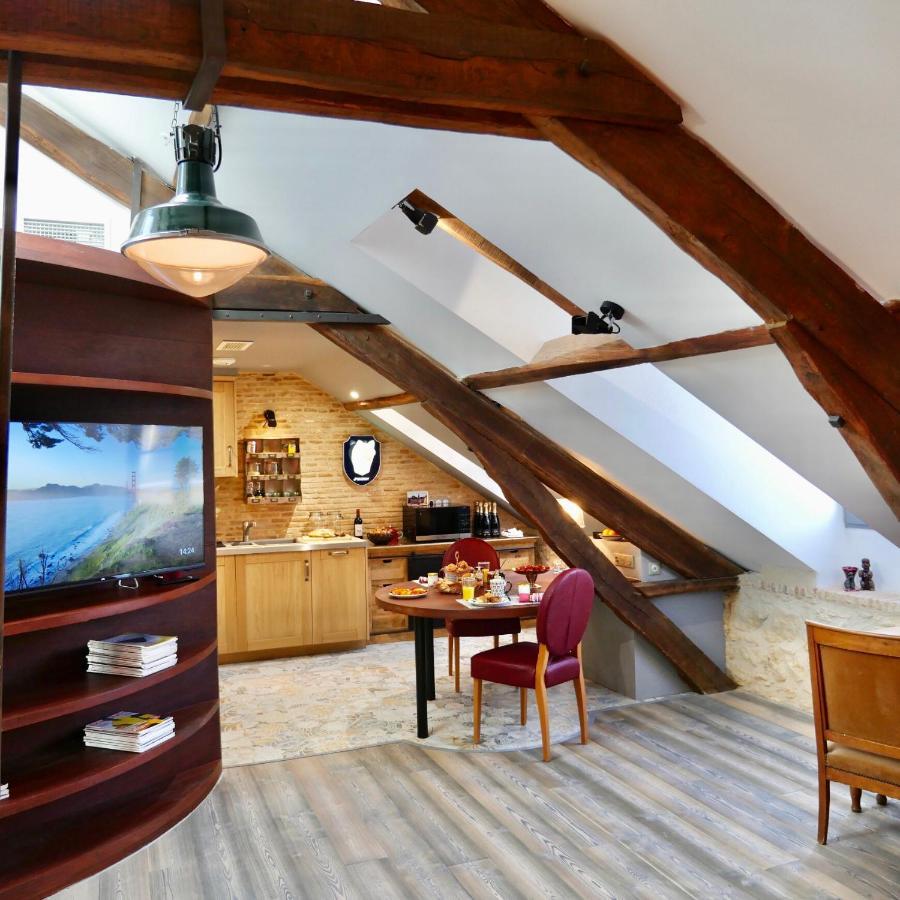 In Sarlat Luxury Rentals, Medieval Center - Loft Stella Matutina -2P-Ascenseur-Climatisation מראה חיצוני תמונה